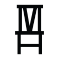 chair-icon-01 Canvas Symbol