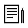paper-pen-icon-01-01 Paper and Pen Symbol