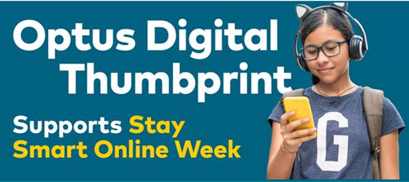 Optus Digital Thumbprint Supports Stay Smart Online Week