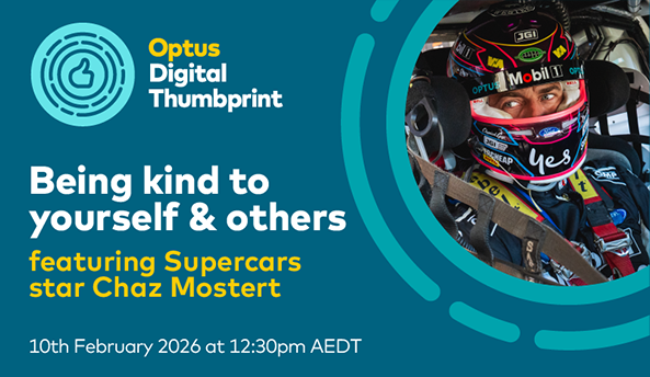 Being kind to yourself & othes event with Chaz Mostert